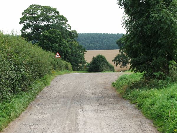 Image, UK, England, Notts, public foot path from Mansfield Wood House to Warren Farm