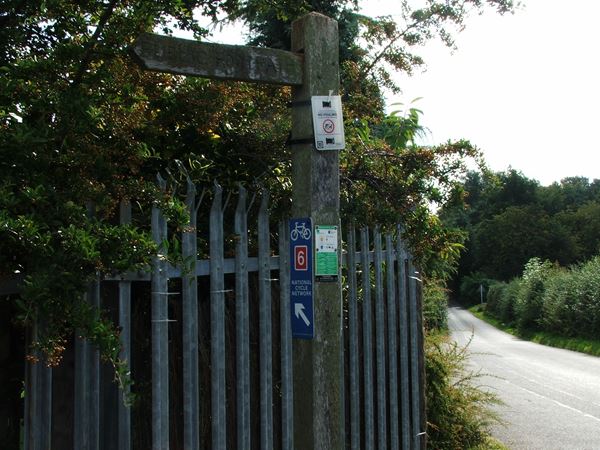 Image, UK, England, Bassetlaw, public foot path from Manton to Worksop Golf Club